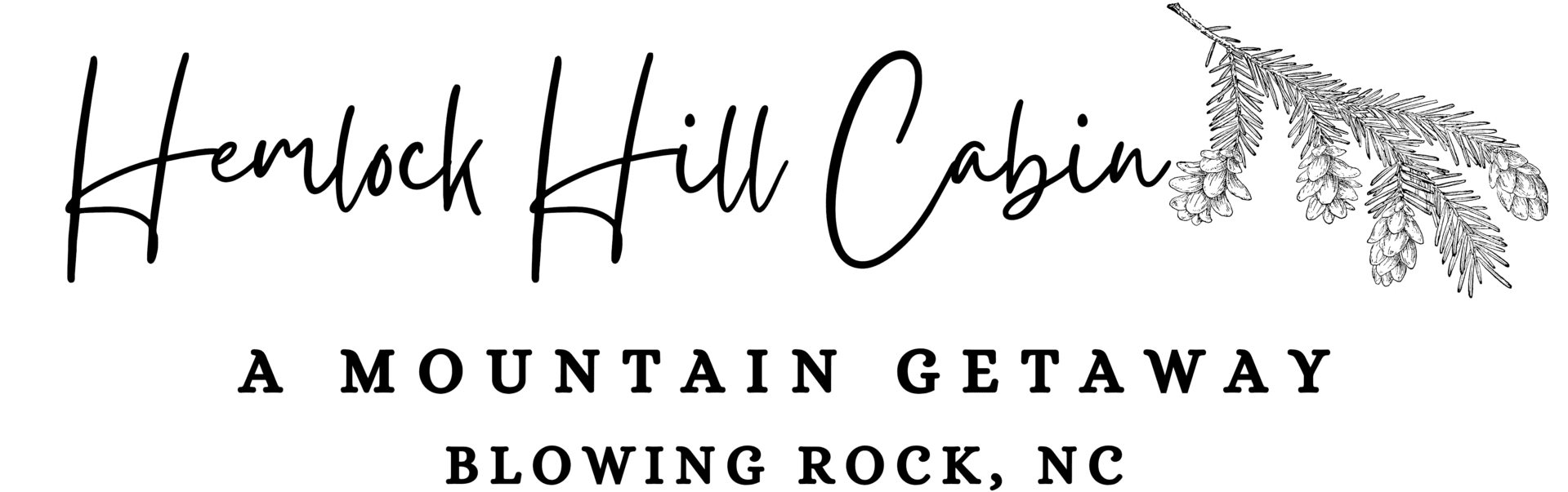 Hemlock Hill Cabin logo