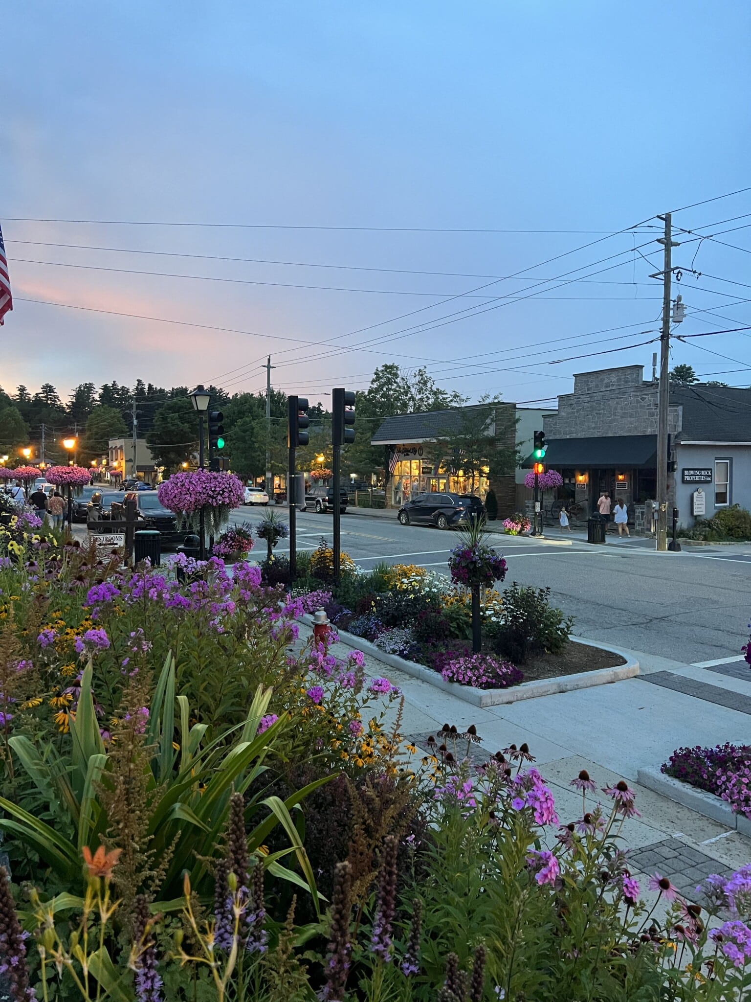 blowin rock in spring