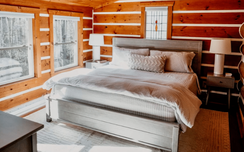 family style cabin in blowing rock