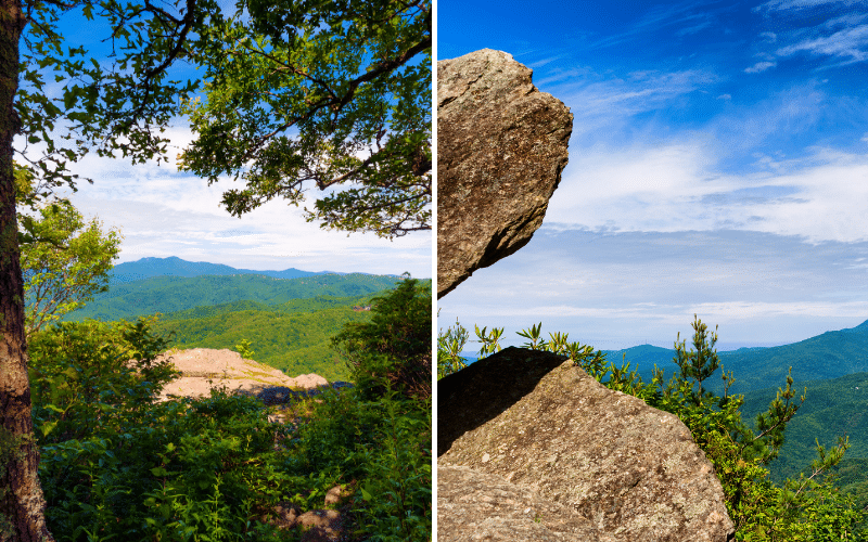 Views of Blowing Rock North Carolina