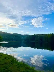 Bass Lake in blowing Rock Blue Ridge Parkway